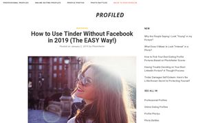 How to Use Tinder Without Facebook in 2019 (The EASY Way!)