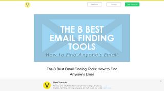 The 8 Best Email Finding Tools: How to Find Anyone's Email - Vocus.io