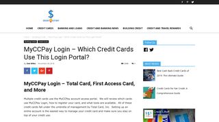 MyCCPay Login - Which Credit Cards Use This Login Portal ...