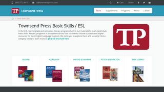 Basic Skills / ESL | Townsend Press