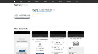 myLFS - Lexus Financial on the App Store - iTunes - Apple
