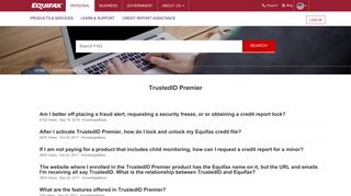 TrustedID Premier - Equifax