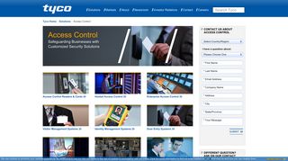 Access Control - Safeguarding Businesses With Custom Solutions | Tyco