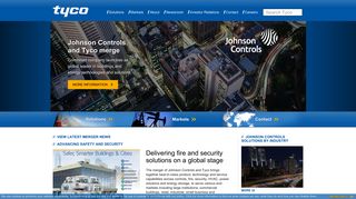 Tyco: Home - Advancing safety and security worldwide