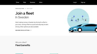 Uber Fleet Sign In Login and Support