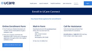 UCare® - UCare Connect Enroll Now