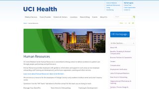 Human Resources | UCI Health | Orange County, CA