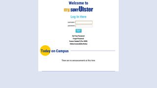 Login - My SUNY Ulster