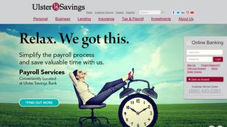 Ulster Savings Bank - Kingston, NY Personal & Business Banking I ...