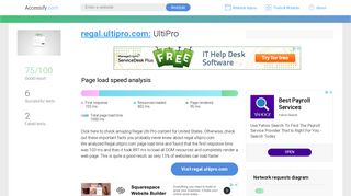 Access regal.ultipro.com. UltiPro
