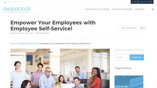 Empower Your Employees with Employee Self-Service! - SwipeClock