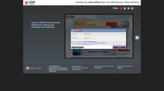 Uob Internet Banking First Time Login And Support