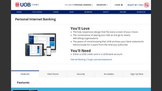 Uob online banking login