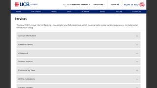 Uob Singapore Online Login And Support