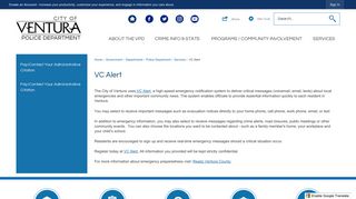 VC Alert | Ventura, CA