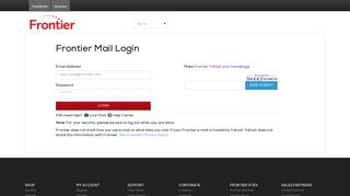 Frontier Mail Login - Frontier Mail - Frontier Communications