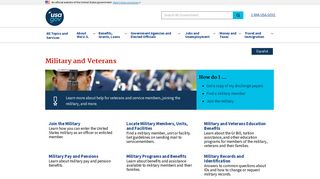 Military and Veterans | USAGov