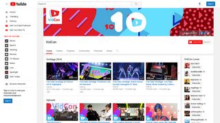 VidCon - YouTube