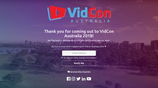 VidCon Australia | Melbourne 2019