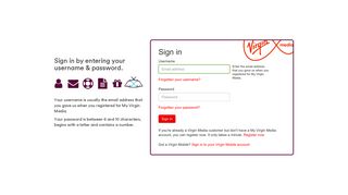 Virgin Media | Sign in to My Virgin Media