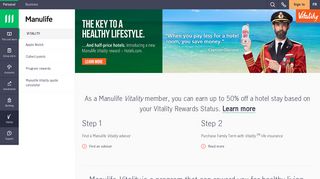Get Fit with Vitality | Manulife Vitality