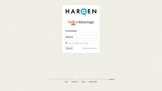 Voice Advantage - Login - HarQen