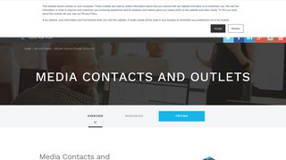 Media Contacts and Outlets | UK's Largest Media Database | Vuelio