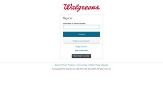 Sign In or Register to Get Started Using Walgreens.com | Walgreens