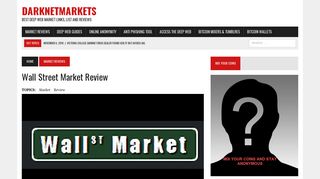 Wall Street Market Guide: Darknet URL .Onion Link Deep Web Addres ...