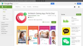 W-Match: Dating App, Flirt & Chat - Apps on Google Play