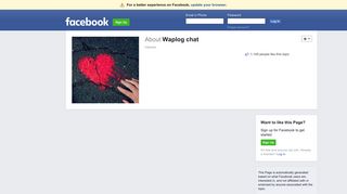 Waplog chat | Facebook