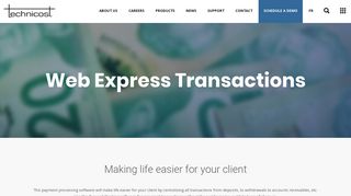 Web Express Transactions - Technicost