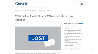 Webmail vs Email Clients: Which one should you choose?