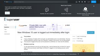 windows 10 logs out automatically windows 10 logs out automatically