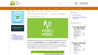 Windstream email login - access messages on windstream.net
