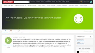 Free spins no deposit