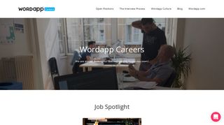 Wordapp Careers - Help us build the word-processing platform for e ...