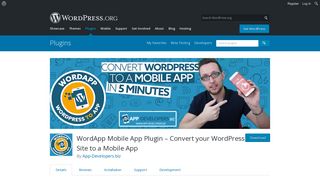 WordApp Mobile App Plugin – Convert your WordPress Site to a ...