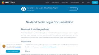 Nextend Social Login Documentation