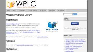 Wisconsin's Digital Library | Wisconsin Public Library Consortium