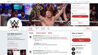 Ask WWE Network (@AskWWENetwork) | Twitter