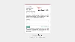 Login - Cardinal Health