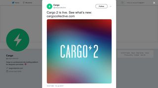 Cargo on Twitter: 