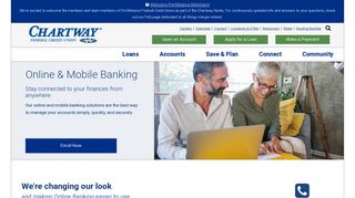 Chartway Online Banking - Chartway Federal Credit Union