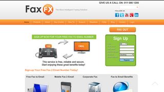 Free Fax to Email | FaxFX Free Fax 2 E-mail