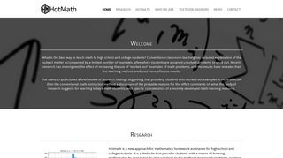 HotMath - Improve Your Math With A Professional Help