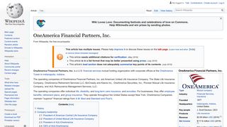 OneAmerica Financial Partners, Inc. - Wikipedia