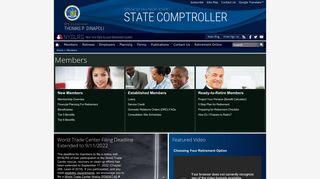 Members | NYSLRS | Office of the New York State Comptroller