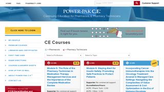 All CE Courses | POWER-PAK C.E.®