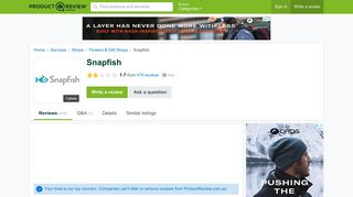 Snapfish Reviews - ProductReview.com.au